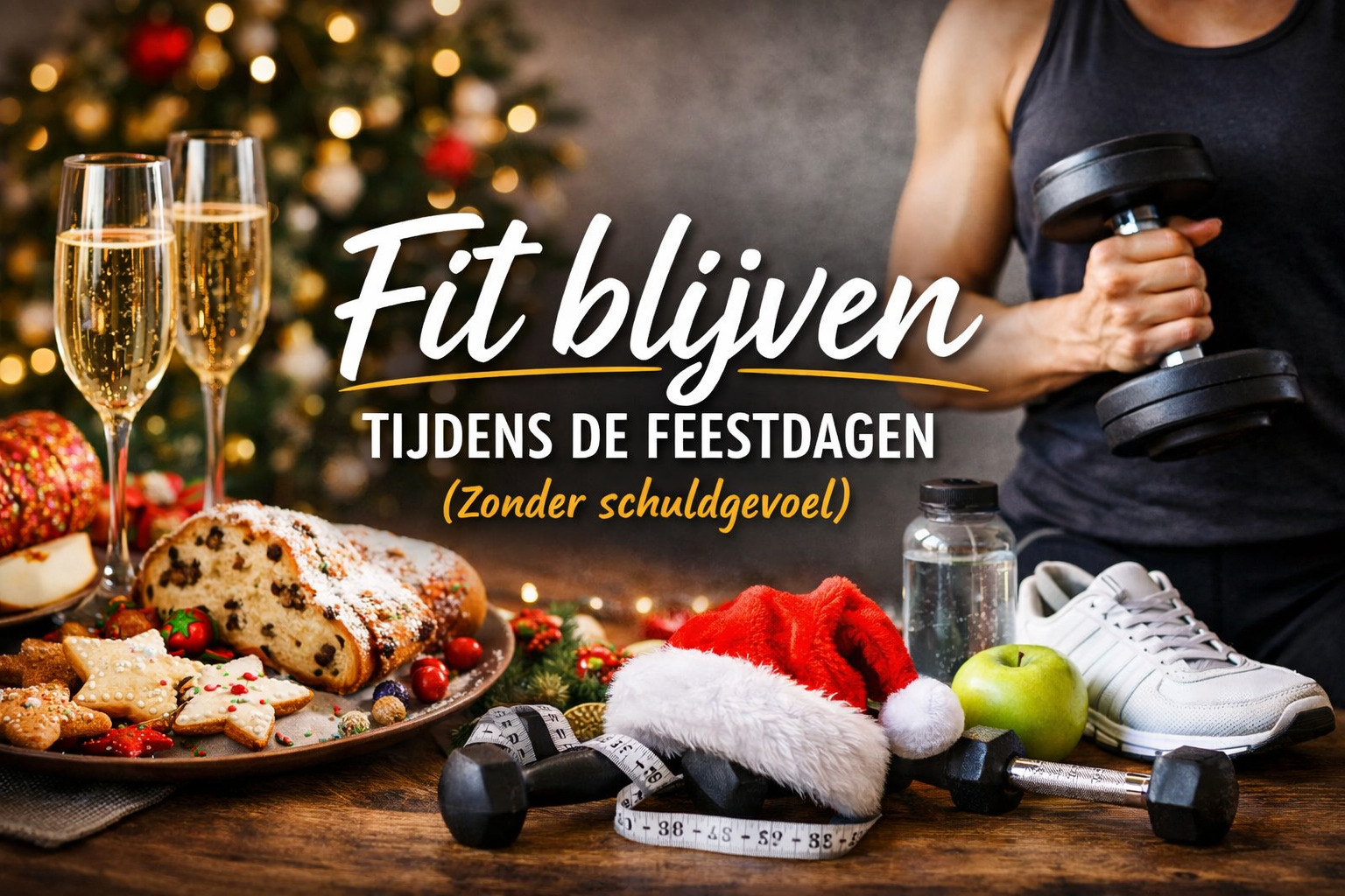 7 tips om fit te blijven tijdens de feestdagen, zonder beperkingen of heftige work-outs, RR-Body